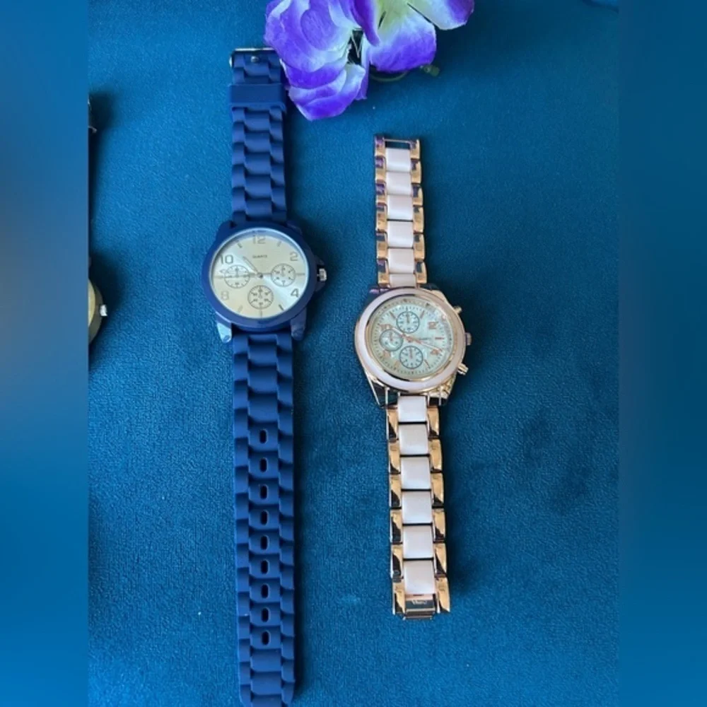 ✨NEW Aeropostale Blue and Gold Watches Modern